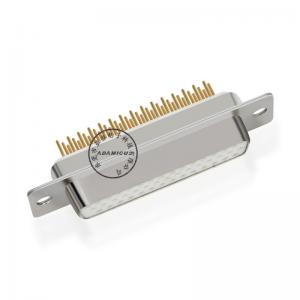 Złącze żeńskie do montażu na płytce i proste złącze 44 pinowe