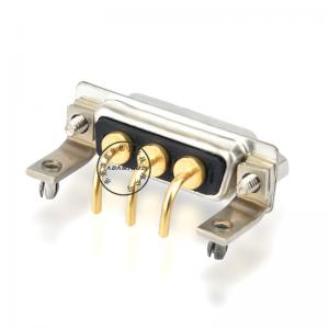wysoka moc prądowa 3W3 żeńskie złącze D-Sub typu kątowego