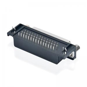 Złącze żeńskie d sub hd 90 stopni pcb 44pin