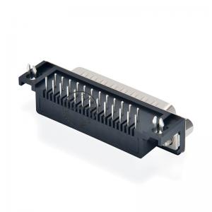 złącze męskie kątowe d sub 25 pinowe