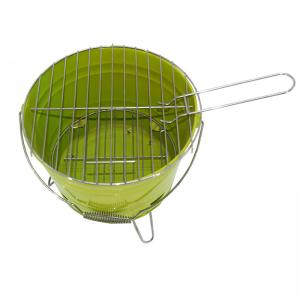 Mini kolorowe przenośne wiadro grill węgiel drzewny