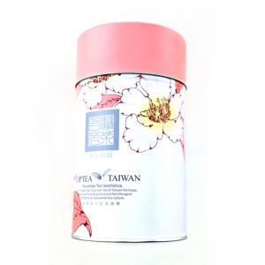 Hermetyczne okrągłe pudełko blaszane z podwójną pokrywką