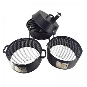produkt hurtowy beczka węgiel palacz grill z kominem
