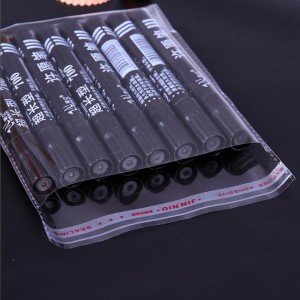 Samoprzylepny OPP CPP PE z wodoodpornymi hermetycznymi foliowymi woreczkami do pakowania przedmiotów z biżuterią do notebooków elektrycznych