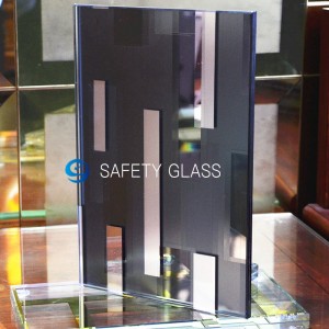 Nowy nabytek dekoracji ściany samochodu rzeźbione wzór arkusza szkła do dekoracji ścian budynku