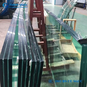 duże panele ze szkła hartowanego / jumbo ze szkła hartowanego o niestandardowym rozmiarze do okien