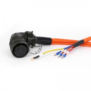 wysokiej jakości przewód wysokiej elastyczności ASD-A2-PW1103-G Kabel zasilający serwomotoru Delta
