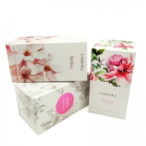 Indywidualne wytłoczenie Kartonowe pudełko na tłoczone logo