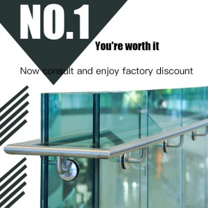 Cena fabryczna w Chinach 8.76mm / 10.76mm / 12,76mm hartowanego szkła balustradowego