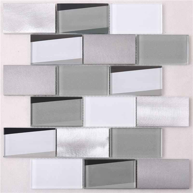 HMB13 Najlepsza moda Linear Glass Filipińska kuchnia Backsplash