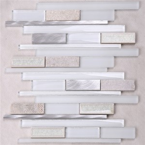 Płytka mozaikowa ze szkła kryształowego HSD124 Factory Direct Ocean Blue