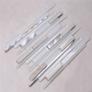 Płytka mozaikowa ze szkła kryształowego HSD124 Factory Direct Ocean Blue