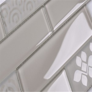 Lodowe trzaski łamane arabeskowe ceny falistych płytek szklanych