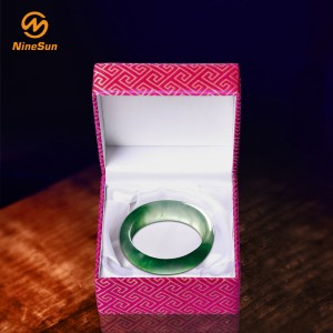 Czerwony kolor Pudełko na biżuterię dla kobiety