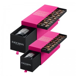 Niestandardowe sztywne opakowanie na luksusowe pudełko z papieru magnetycznego