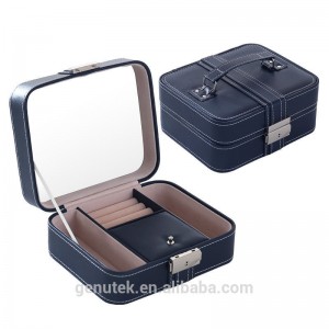 Podróżne pudełko z biżuterią PU