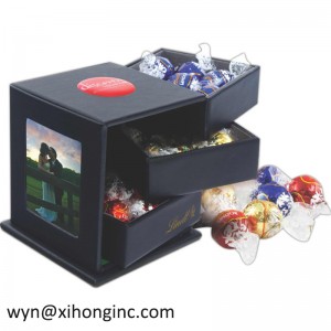 wykwintne luksusowe pudełko z szufladami