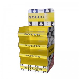 Stojak z tektury falistej na zamówienie