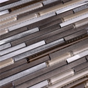 HLC46 Mozaika do płytek szklanych Alu do dekoracji wnętrz