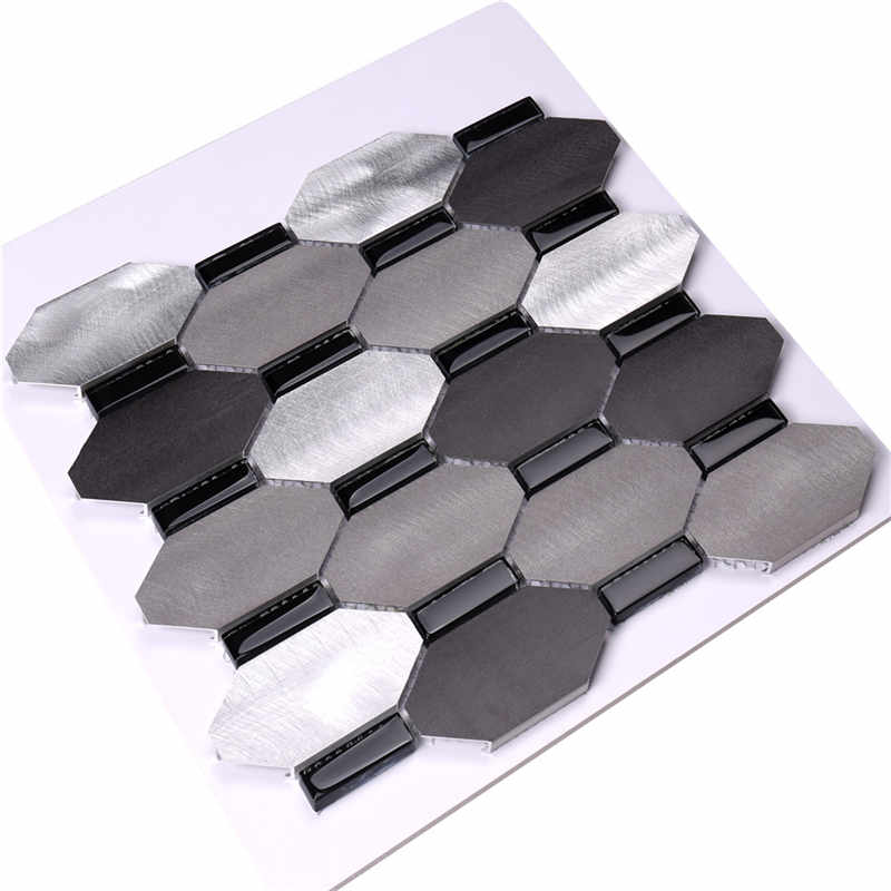 Materiały budowlane aluminium ośmioboczna mozaika
