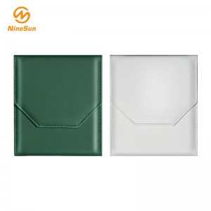Multicolor Luxury PU Leather Naszyjnik, folder Pearl