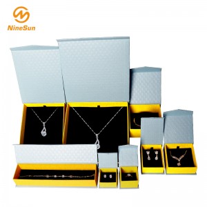 Niebieskie, żółte pudełko - pudełko na biżuterię, pudełka na prezenty ślubne na specjalne okazje