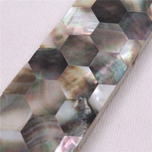 BK21 Sea shell Bullnose Border Mosaic tile do dekoracji