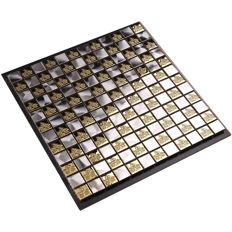 HSW-18020 Embossing Color Mixture 4d Mosaic Tile Living Room