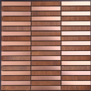 Glossy Mix Polerowana szkliwiona płytka mozaiki do dekoracji ścian HSW18167