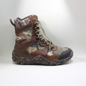 Nowe, wodoodporne męskie buty myśliwskie ze skóry nubukowej