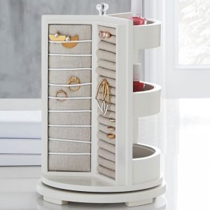 Obrotowy organizator biżuterii