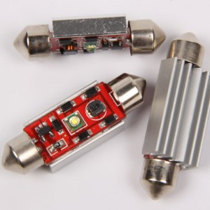 CREE 3 W 36mm 12 v festoon żarówki led doprowadziły światło do czytania bagażnik światła