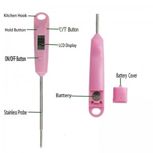 Elektroniczna sonda do koksowania oleju stekowego Grill