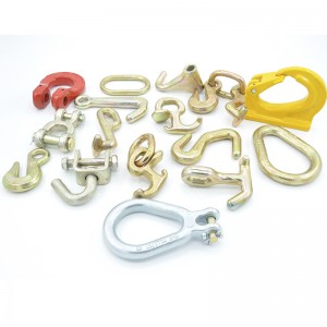 Hak hakowy T-J z żółtym cynkowym młotkiem