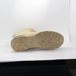 Górne sznurowane zamszowe męskie buty bojowe z zamszowej skóry