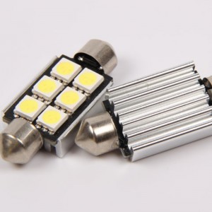 5050 6smd canbus bezbłędny 36mm auto samochód led feston światła led wnętrze światła