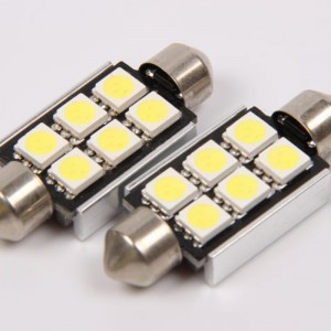 5050 6smd canbus bezbłędny 36mm auto samochód led feston światła led wnętrze światła