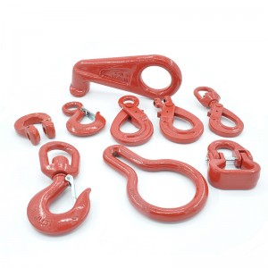 Malowany hak do kontenerów G80