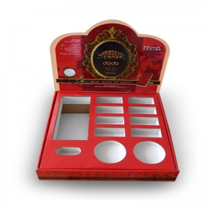 Niestandardowy kartonowy stojak ekspozycyjny do butelek chłodzących