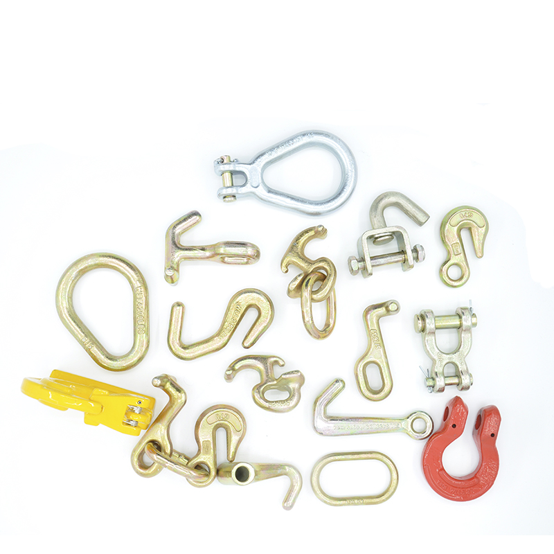 G70 Alloy Clevis Lug Link White Ocynkowana