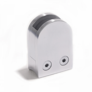 Zacisk ze szkła typu D ze stali nierdzewnej z płytką