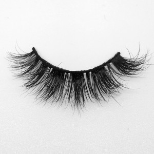 Aksamitne sztuczne rzęsy z norek