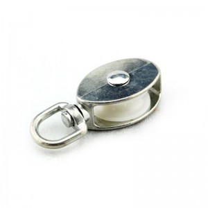 Koło pasowe nylonowe ze śrubą z gwintem drewnianym ZP