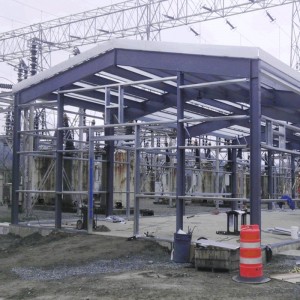 Przemysłowy budynek stalowy