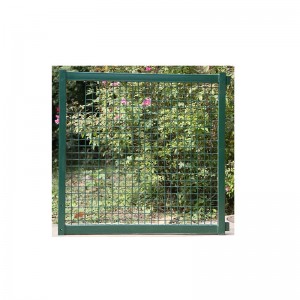 Braze Welding Gate Powder Coated Fence