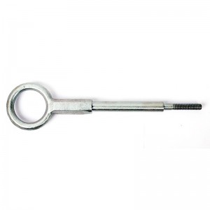 Śruby oczkowe do rusztowań Kompletne wykute z gwintem M10 X 270