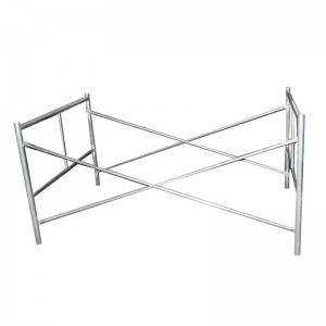 Pionowa rama cynkowa z rusztowaniem 1219 X 914 mm