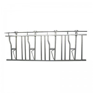 Galwanizowany bydlęcy zagłówek Panel ogrodzenia dla bydła