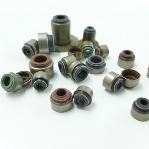 Gorąca sprzedaż Gumowa uszczelka olejowa trzonu zaworu Viton do silnika motocyklowego CD 70