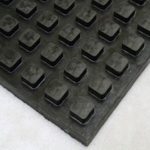 Wzór plastra miodu Antywibracyjny Arkusz gumowy z gumy matowej do gospodarstwa